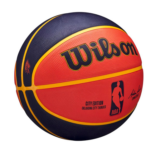 Wilson 2023-2024 NBA Oklahoma City Thunder Team City Edition Icon Basketball- WZ4024221XB