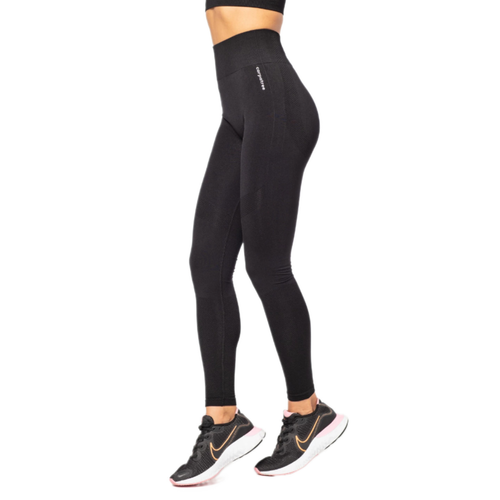 Women's sports leggings Carpatree Vibe Seamless - CP-VSL-BLACK