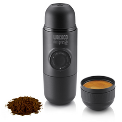 Mini Portable Travel Coffee Maker Minipresso GR Wacaco Black 70ML