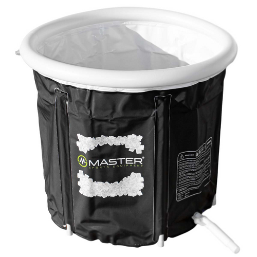 Swimming pool foldable ice bathtub 80 x 75 cm black Master Sports - MAS-B683