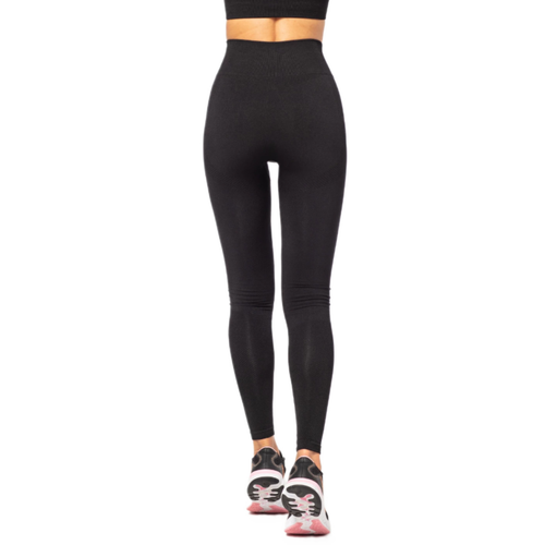 Women's sports leggings Carpatree Vibe Seamless - CP-VSL-BLACK