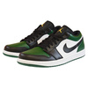 Air Jordan 1 Low Green Toe Shoes - 553558-371