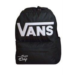 Vans Old Skool Drop V Backpack Black VN000H4ZBLK1 + Custom Have a nice day