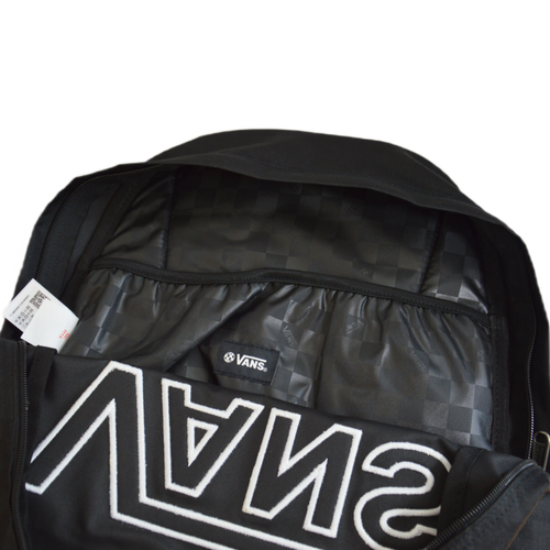 Vans Old Skool Drop V Backpack Black VN000H4ZBLK1 + Custom Small Skull