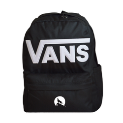 Vans Old Skool Drop V Backpack Black VN000H4ZBLK1 + Custom Wolf