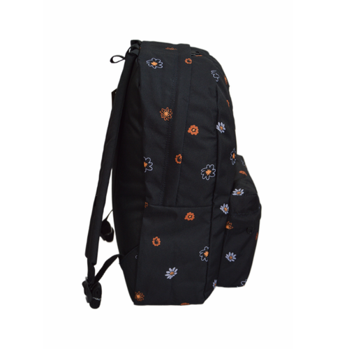 Vans Old Skool Classic Backpack Black Flowers VN000H4YCYW1 + Vans Benched Bag