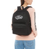 VANS Realm Backpack black VN0A3UI6BLK + Custom Bird Orange