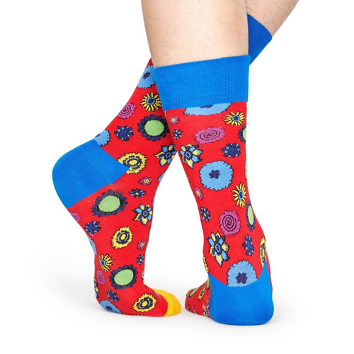 Happy Socks x The Beatles Flower Power  - BEA01-4300