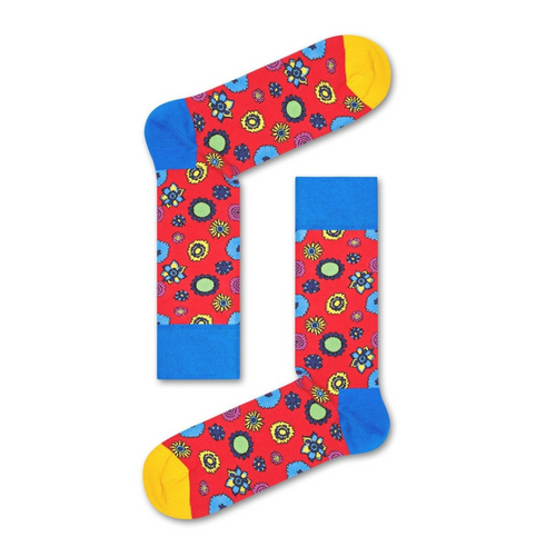 Happy Socks x The Beatles Flower Power  - BEA01-4300