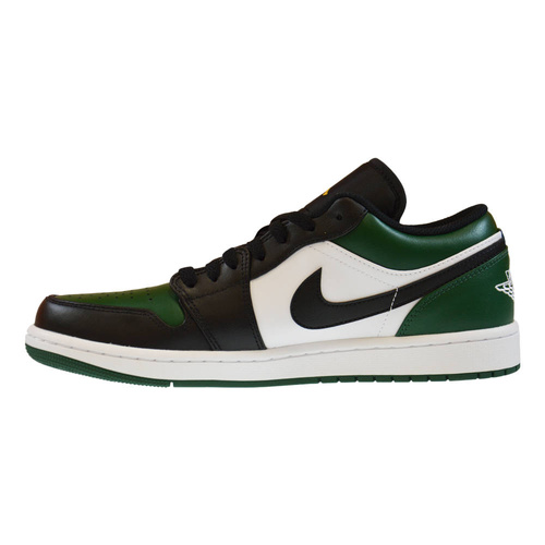 Air Jordan 1 Low Green Toe Shoes - 553558-371