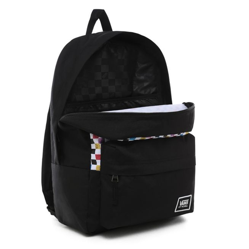 Vans Glitter Check Realm Rucksack - VN0A48HGUX9 - Custom Panda Not Today