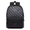 Vans Realm Black-Brand Striper Rucksack - VN0A3UI7W07 - Custom Rose