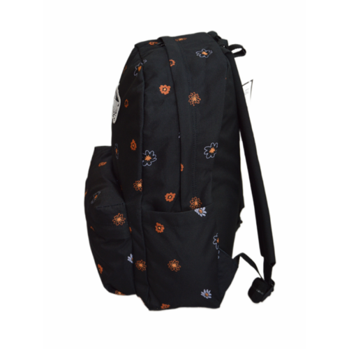 Vans Old Skool Classic Backpack Black Flowers VN000H4YCYW1 + Vans Benched Bag