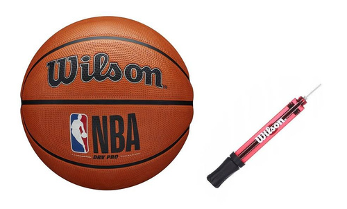 Wilson NBA DRV PRO Outdoor Basketball - WTB9100XB07 + Pump