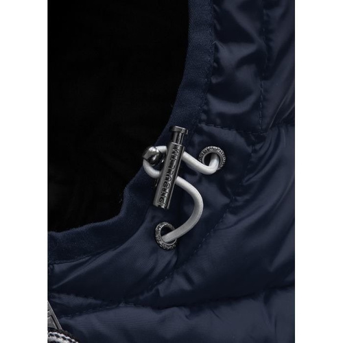 Pit Bull West Coast Padded Seacoast Men's Winter Jacket Navy Blue with Hood