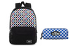 Vans Glitter Check Realm Batoh - VN0A48HGUX9 + Pancil Pouch