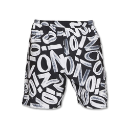 Air Jordan Zion Performance AOP Woven Shorts Black/Light Smoke Grey/White - DH0590-010