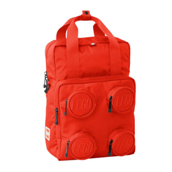 Classic school backpack red 15 L for kindergarten LEGO Brick Backpack 2x2 - 20205-0021