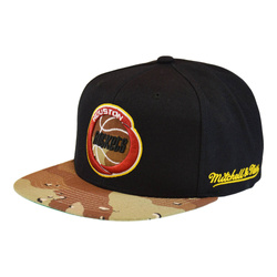 Mitchell & Ness NBA Choco Camo Snapback HWC Houston Rockets - HHSS1101-HROYYPPPBLCK