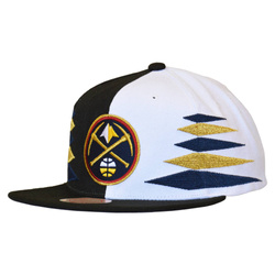 Mitchell & Ness NBA Diamond Cut Denver Nuggets Snapback - HHSS1093-DNUYYPPPBKWH