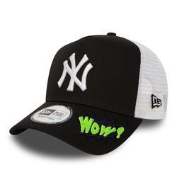 New Era MLB New York Yankees Clean A Frame Trucker Cap Trucker Custom WOW - 11588491