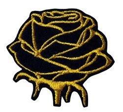 Patch per abbigliamento Black Rose