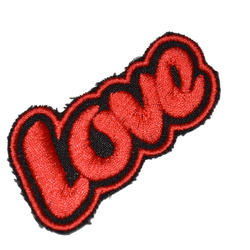 Patch per abbigliamento Love