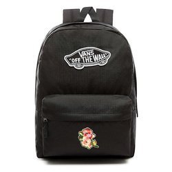 Plecak VANS Realm Backpack szkolny Custom Flowers - VN0A3UI6BLK 