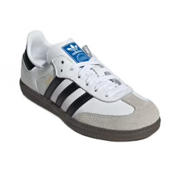 Scarpe da bambino in pelle Unisex Adidas Samba OG Kids - IE3677