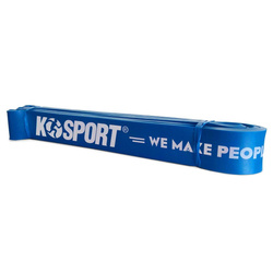 Training rubber for exercises Power Band blue 23 - 57 kg K-SPORT - PB36