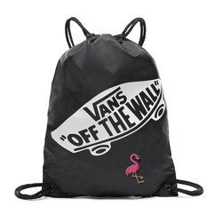 VANS Benched Bag black custom Flaming  VN000SUF158
