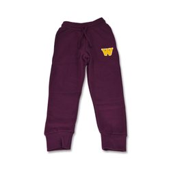 Wood Wood Ran Burgundy Kids Trousers - 10235002-2424