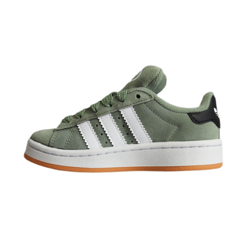 Adidas Campus 00s Kids Shoes Silver Green/Cloud White - JP5509