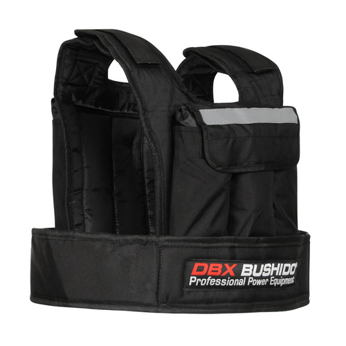 Adjustable weighted vest 1-20 kg black DBX Bushido - DBX-VEST-6-20