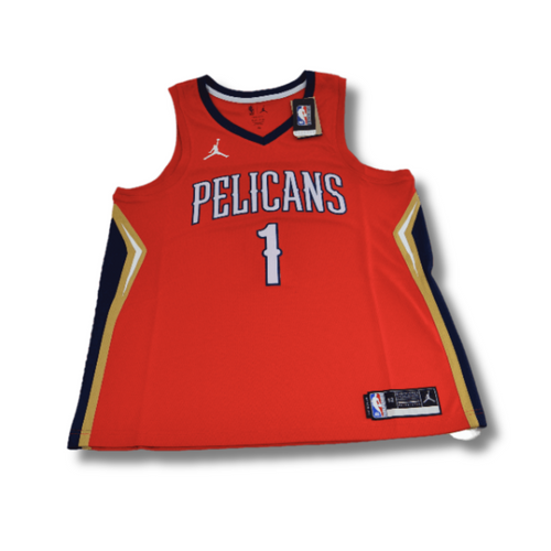 Air Jordan New Orleans Pelicans Swingman Jersey Zion Williamson Statement Edition 20 - CV9486-660