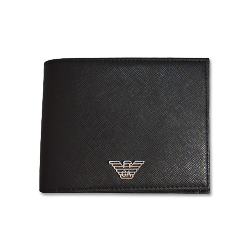 Emporio Armani Wallet for Mens Black - Y4R237 YLA0E