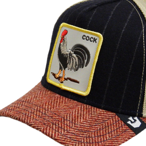 Goorin Bros. Moon Rooster Cock Trucker Cap - 101-1486-NVY