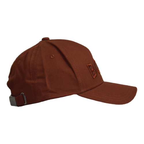 Hugo Boss Medium Brown Sevile Logo Baseball Cap - 50483178-211