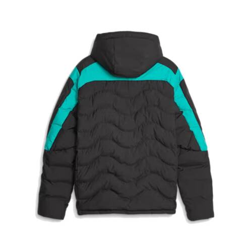 Kurtka zimowa męska Puma Mercedes-AMG PETRONAS MT7 Ecolite Men's Padded Jacket czarny - 621146-01