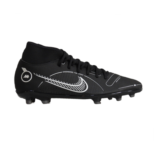 Men's Black Football Boots Nike Mercury Superfly 8 Club FG/MG - DJ2904-007