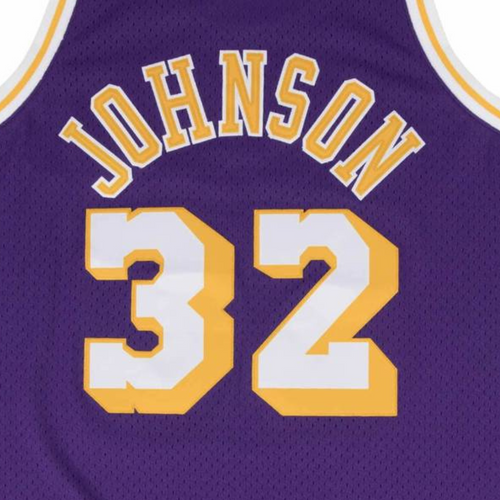 Mitchell & Ness La Lakers Swingman Jersey Magic Johnson - SMJYGS18176-LALPURP84EJH