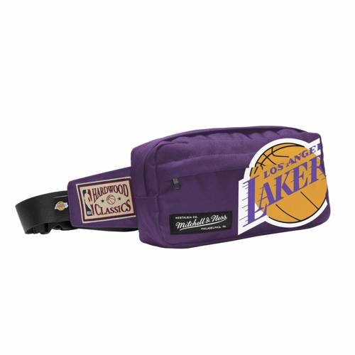 Mitchell & Ness NBA Los Angeles Lakers Waist Bag - CBFPBA19300-LALPURP
