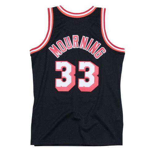 Mitchell & Ness NBA Miami Heat Alonso Mourning Swingman - SMJYAC18093-MHEBLCK96AMO