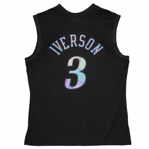 Mitchell & Ness NBA Philadelphia 76ers Allen Iverson Swingman - SMJYLF19035-P76BLCK00AIV