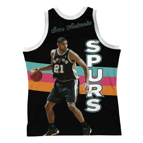 Mitchell & Ness NBA Sublimated Player Tank San Antonio Spurs Tim Duncan