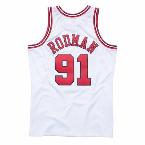 Mitchell & Ness Swingman Jersey Chicago Bulls 1997-98 Dennis Rodman - SMJYAC18079-CBUWHIT97DRD