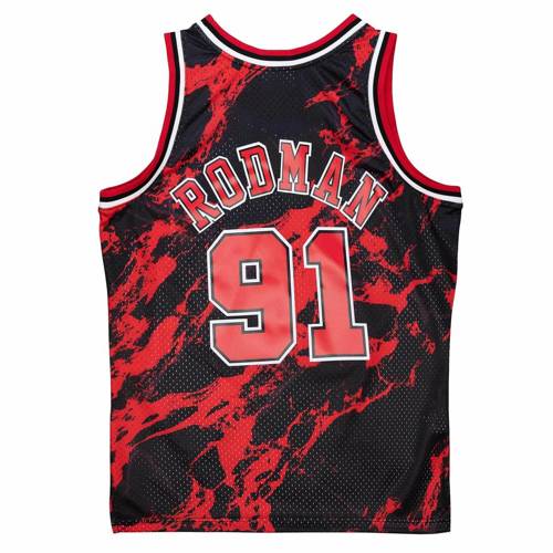 Mitchell & Ness Team Marble NBA Dennis Rodman Chicago Bulls 1997-98 Set