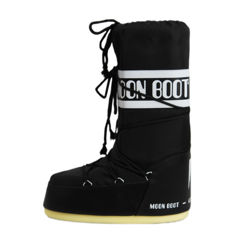 Moon Boot MB Icon Nylon Black Boots - 80D1400440-N001