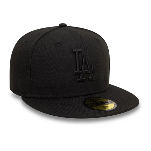 New Era 59FIFTY MLB Los Angeles Dodgers LA League Essential Black Cap - 60471454