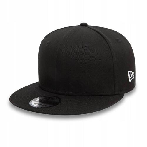 New Era 9FIFTY Plain Essential All Black Snapback Cap - 11310515